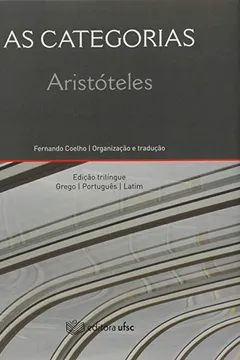Capa do livro Categorias, As