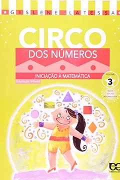 Capa do livro Circo Dos Números - Iniciação À Matemática - Volume 3