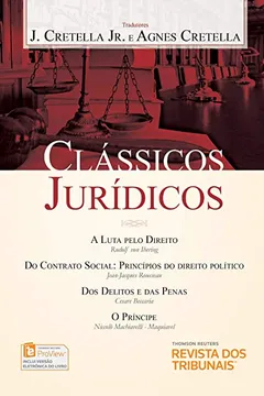 Livro Clássicos Jurídicos - Resumo, Resenha, PDF, etc.