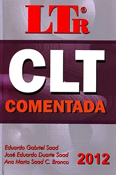 Livro C.L.T. Comentada - Resumo, Resenha, PDF, etc.