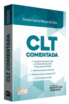 Livro CLT Comentada - Resumo, Resenha, PDF, etc.