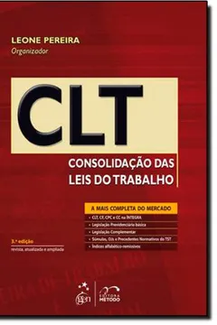 Livro CLT. Consolidação das Leis do Trabalho - Resumo, Resenha, PDF, etc.
