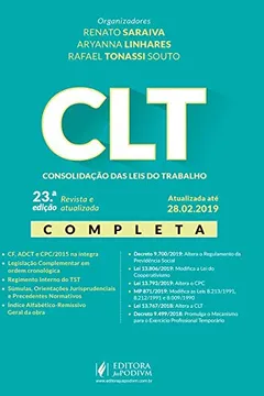Livro CLT - Consolidação das Leis do Trabalho - Resumo, Resenha, PDF, etc.
