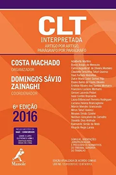 Livro CLT Interpretada - Resumo, Resenha, PDF, etc.