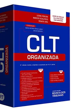 Livro CLT Organizada - Resumo, Resenha, PDF, etc.