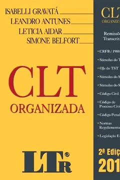 Livro CLT Organizada - Resumo, Resenha, PDF, etc.