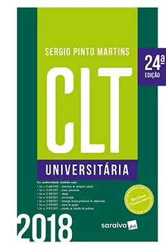 Livro CLT Universitária - Resumo, Resenha, PDF, etc.