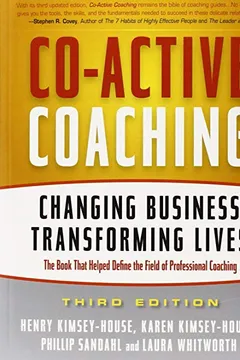Capa do livro Co-Active Coaching: Changing Business, Transforming Lives