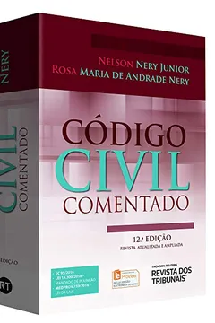 Livro Código Civil Comentado - Resumo, Resenha, PDF, etc.