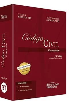 Livro Código Civil Comentado - Resumo, Resenha, PDF, etc.