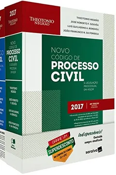 Livro Código Civil e Legislação em Vigor + Código de Processo Civil e Legislação Processual em Vigor - Caixa - Resumo, Resenha, PDF, etc.