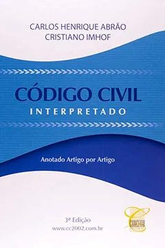 Livro Código Civil Interpretado - Resumo, Resenha, PDF, etc.