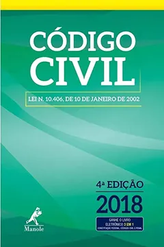 Livro Código civil: Lei n. 10.406, de 10 de janeiro de 2002 - Resumo, Resenha, PDF, etc.