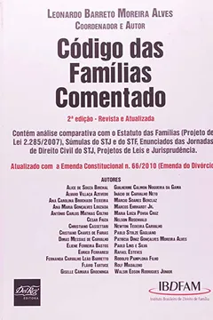 Livro Código Das Famílias Comentado - Resumo, Resenha, PDF, etc.