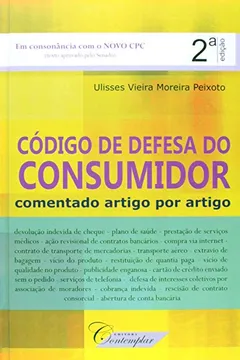 Livro Código de Defesa do Consumidor. Comentado Artigo por Artigo - Resumo, Resenha, PDF, etc.