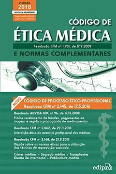 Livro Código de Ética Médica - Resumo, Resenha, PDF, etc.