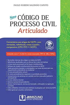 Livro Código de Processo Civil Articulado - Resumo, Resenha, PDF, etc.