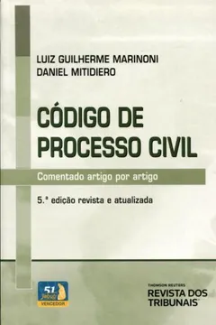 Livro Código De Processo Civil. Comentado Artigo Por Artigo - Resumo, Resenha, PDF, etc.