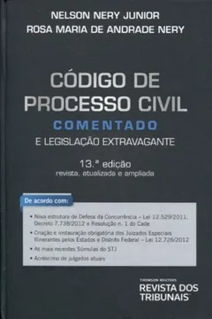 Livro Código De Processo Civil Comentado - Resumo, Resenha, PDF, etc.