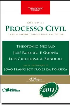 Livro Código De Processo Civil E Legislação Processual Em Vigor - Resumo, Resenha, PDF, etc.