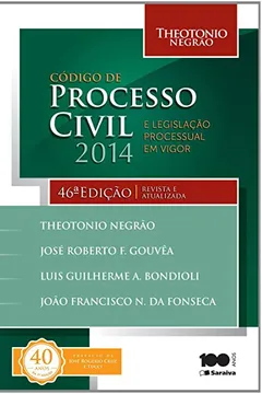 Livro Código de Processo Civil e Legislação Processual em Vigor - Resumo, Resenha, PDF, etc.