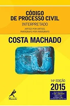 Livro Código de Processo Civil Interpretado 2015 - Resumo, Resenha, PDF, etc.