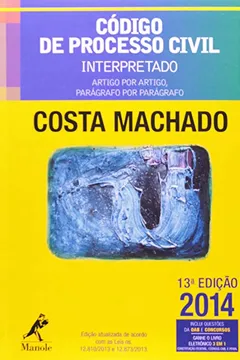 Livro Código de Processo Civil Interpretado - Resumo, Resenha, PDF, etc.