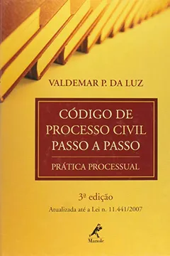 Livro Código de Processo Civil Passo a Passo - Resumo, Resenha, PDF, etc.