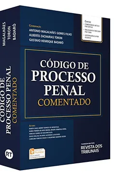 Livro Código de Processo Penal Comentado - Resumo, Resenha, PDF, etc.