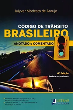 Livro Código de Trânsito Brasileiro Anotado e Comentado - Resumo, Resenha, PDF, etc.