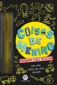 Livro Coisas de menino: Com uma caneta de tinta invisível - Resumo, Resenha, PDF, etc.