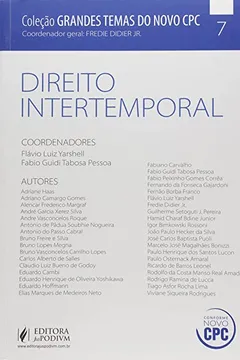 Capa do livro Coleção Grandes Temas do Novo Cpc. Direito Intertemporal - Volume 7