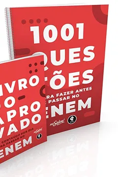 Livro Coleção Me Salva: O Livro do Aprovado + 1001 Questões para Fazer Antes de Passar no ENEM - Resumo, Resenha, PDF, etc.