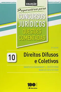 Capa do livro Coleção Preparatória Para Concursos Jurídicos. Questões Comentadas