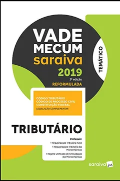 Livro Coleção Vade Mecum Temático. Tributário - Resumo, Resenha, PDF, etc.