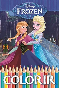 Livro Colorir Médio - Volume 1. Coleção Disney Frozen - Resumo, Resenha, PDF, etc.