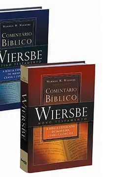 Livro Comentário Bíblico Expositivo – Antigo e Novo Testamento – 2 Vols. - Resumo, Resenha, PDF, etc.
