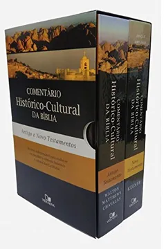Livro Comentário Histórico-Cultural da Bíblia. Antigo e Novo Testamento - Caixa - Resumo, Resenha, PDF, etc.