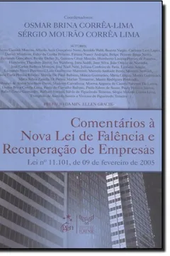 Livro Comentários À Nova Lei De Falência E Recuperação De Empresas - Resumo, Resenha, PDF, etc.