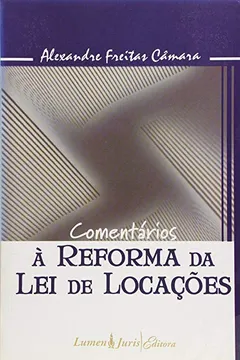 Livro Comentarios A Reforma Da Lei De Locacoes - Resumo, Resenha, PDF, etc.