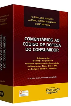 Livro Comentários ao Código de Defesa do Consumidor - Resumo, Resenha, PDF, etc.