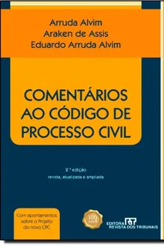 Livro Comentários Ao Código De Processo Civil - Resumo, Resenha, PDF, etc.