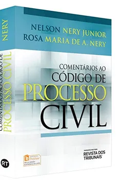 Livro Comentários ao Código de Processo Civil - Resumo, Resenha, PDF, etc.