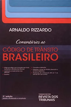 Livro Comentários ao Código de Trânsito Brasileiro - Resumo, Resenha, PDF, etc.