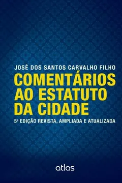 Livro Comentários ao Estatuto da Cidade - Resumo, Resenha, PDF, etc.