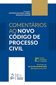 Livro Comentários ao Novo Código de Processo Civil - Resumo, Resenha, PDF, etc.