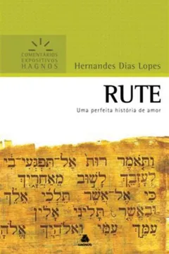 Livro Comentarios Expositivos - Rute - Resumo, Resenha, PDF, etc.