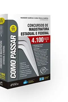 Livro Como Passar em Concursos de Magistratura Estadual e Federal - Resumo, Resenha, PDF, etc.