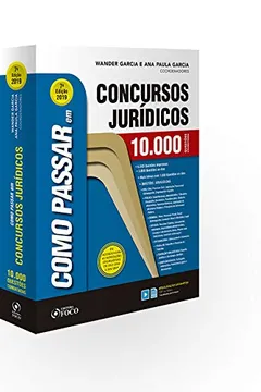 Livro Como passar em concursos jurídicos - 10.000 questões comentadas - 7ª edição- 2019 - Resumo, Resenha, PDF, etc.