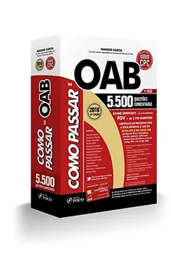 Livro Como Passar na OAB 1ª Fase. 5.500 Questões Comentadas - Resumo, Resenha, PDF, etc.